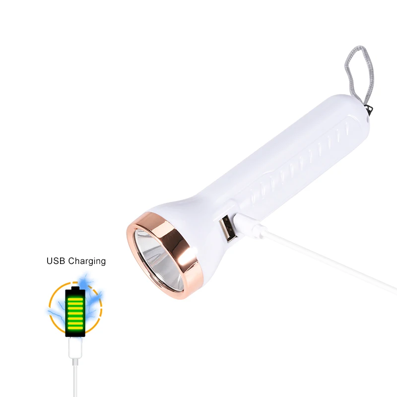 COBA led вспышка светильник cob портативный Точечный power bank 2000LM пластик usb