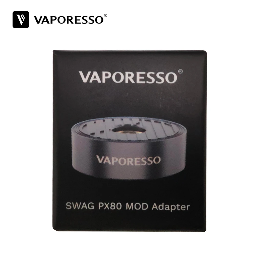

Original Vaporesso Swag PX80 510 Adapter 510 Connector Type Atomizers for SWAG PX80 Pod Mod Kit Electronic Cigarette Vape