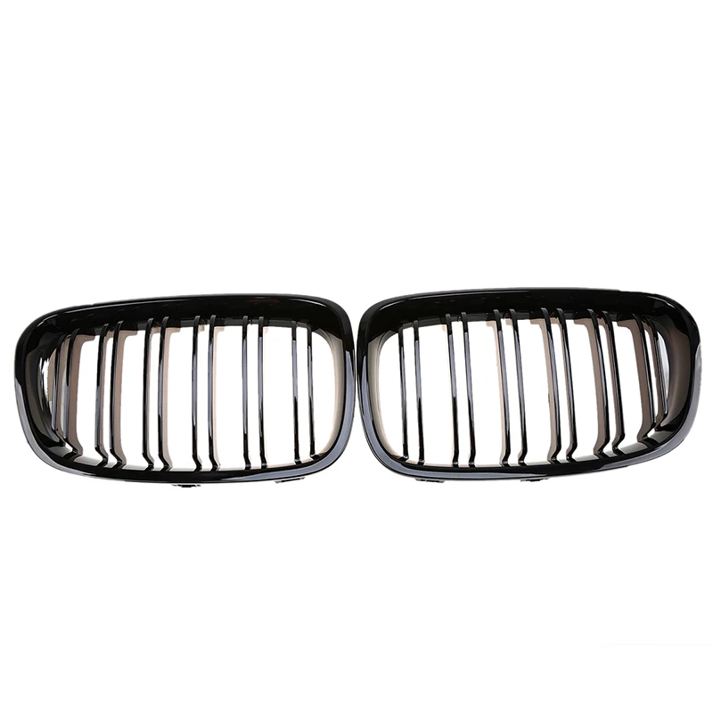 POSSBAY черный глянец двойной линии гоночный автомобиль решетка автомобиля