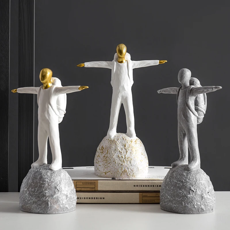 

Statues for Decoration Astronaut Statue Home Decoration Accessories Abstract Sculpture Home Decor Living Room Decoration Resin