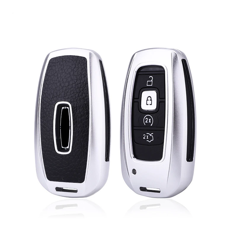 Защитный чехол для автомобильного ключа из алюминиевого сплава чехлы ключей Lincoln