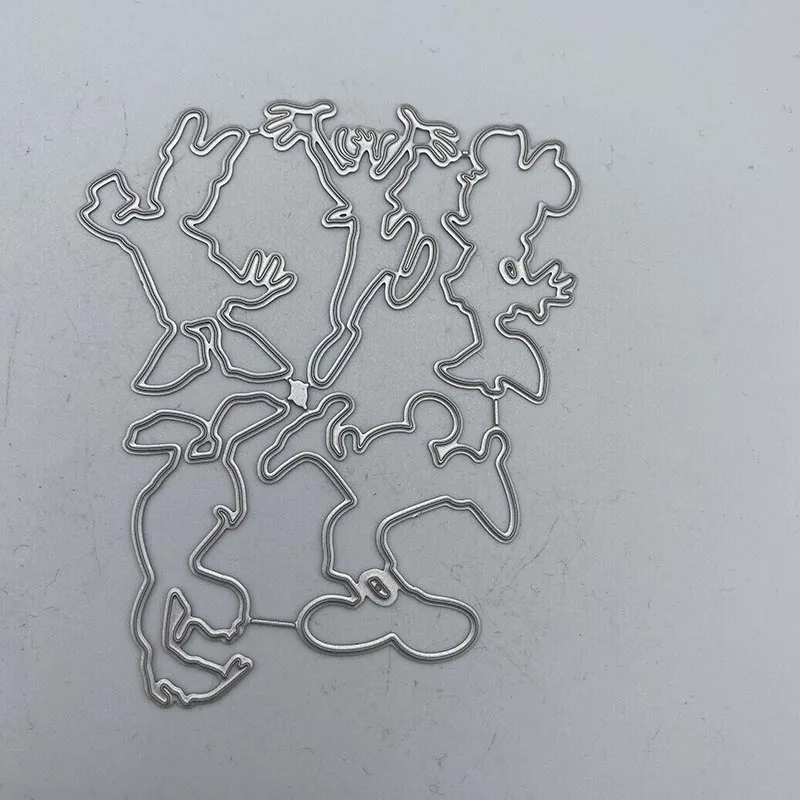 

Metal Cutting Dies friends Stencils For DIY Scrapbooking Decorative Embossing Handcraft Die Cutting Template