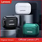 Оригинальные наушники Lenovo LP1 TWS наушники Bluetooth Беспроводные наушники с сенсорным управлением Спортивная гарнитура наушники с микрофоном