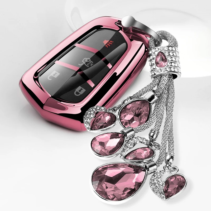 

For Cadillac ATSL XTS CT6 XT4 XT5 SRX modified car key set buckle protective shell men and women