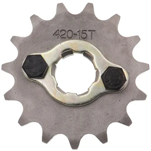 Передний двигатель 420 #17 мм, 10T, 11T, 12T, 13T, 14T, 15T, 16T, 17T, 18T, 19T, зубчатая цепь, зубчатая цепь с фиксатором для мотоцикла