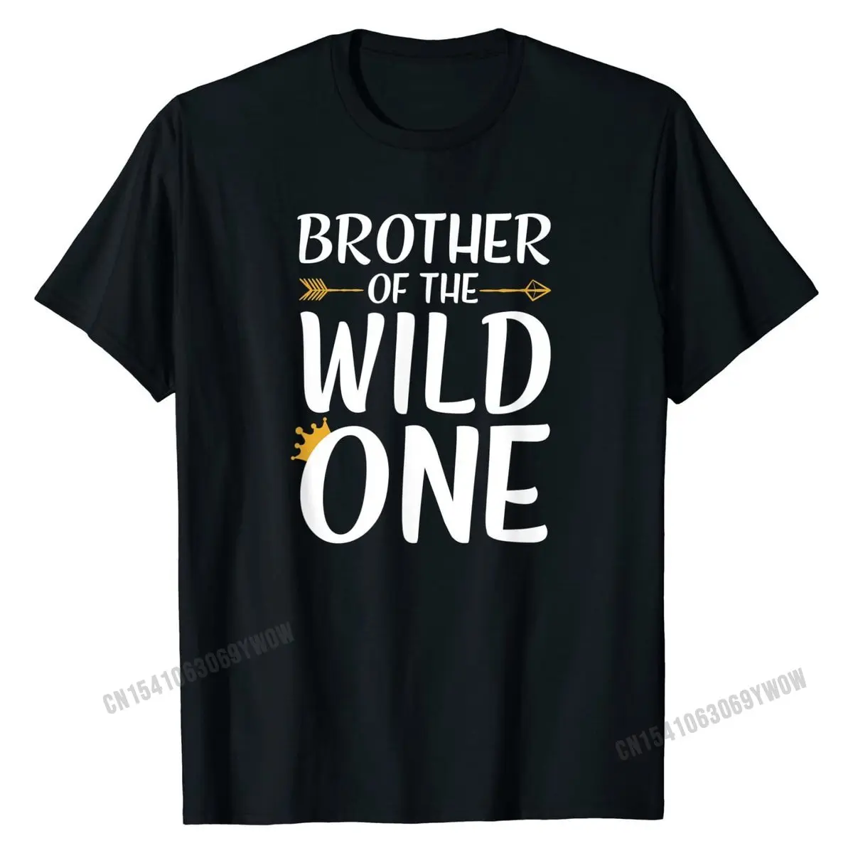 Забавная винтажная Подарочная Ретро футболка Brother Of The Wild One для дня рождения Топы