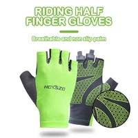cycling gloves unisex bicycle fitness outdoor sport gloves butterfly mesh non slip half finger silicone gloves for men and women