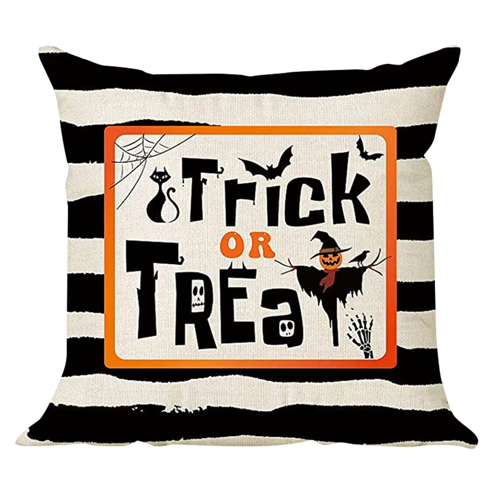 Украшение на Хэллоуин подушки для сна дома тыква летучая мышь технические ужасы