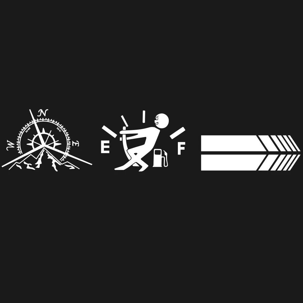 Компас Виниловая наклейка для внедорожного автомобиля капот сторона корпус