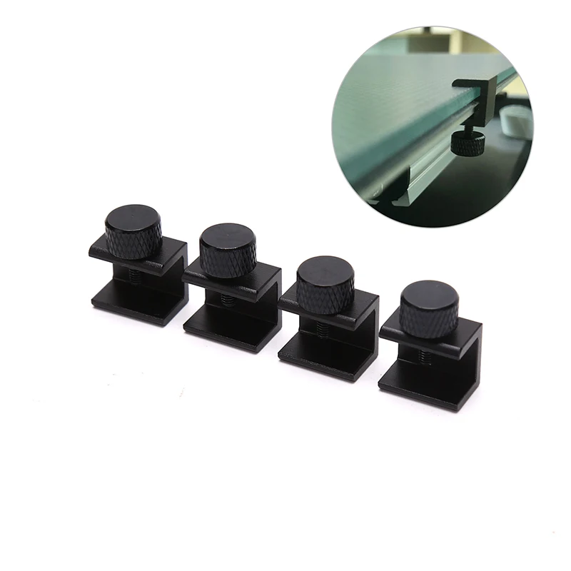 

4pcs Glass Heated Bed Clip Clamp Heatbed Clip Aluminium Alloy Ultimaker Hotbed