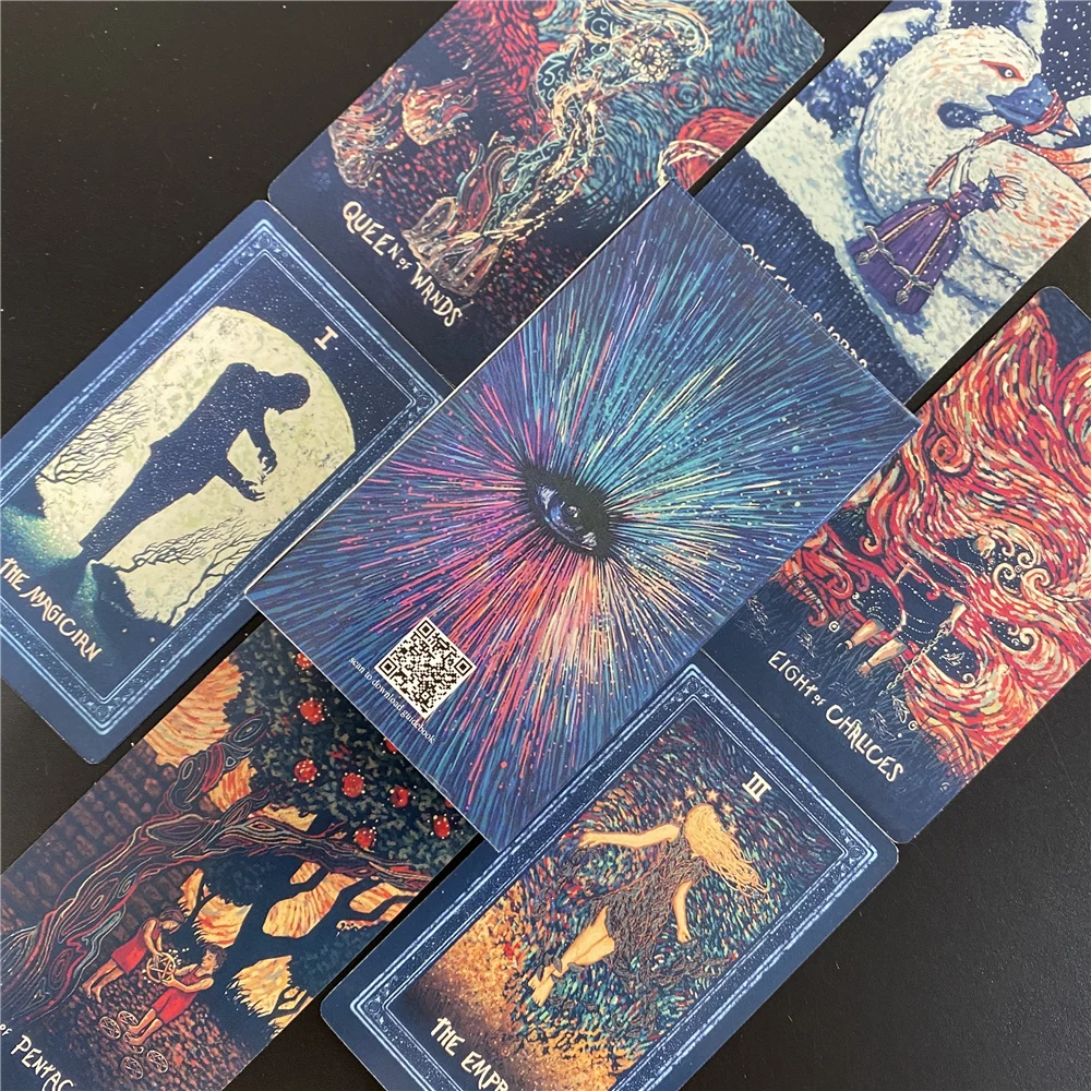 Лидер продаж палуба Для Таро-карт с излучающим мудрым духом настольная игра