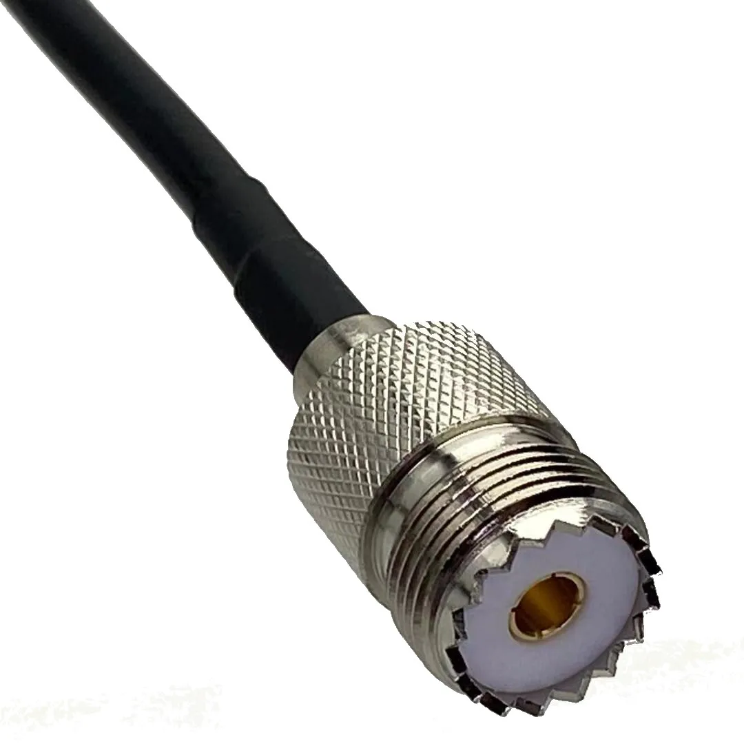 1 шт. кабель RG58 UHF SO239 гнездовой разъем к SMA Штекерный Разъем RF коаксиальный отрезок