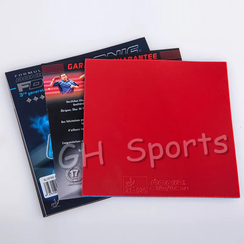 Donic Original Blue fire M1/M2/M3 синяя губка для настольного тенниса, резиновые, сильные прыщи для пинг-понга