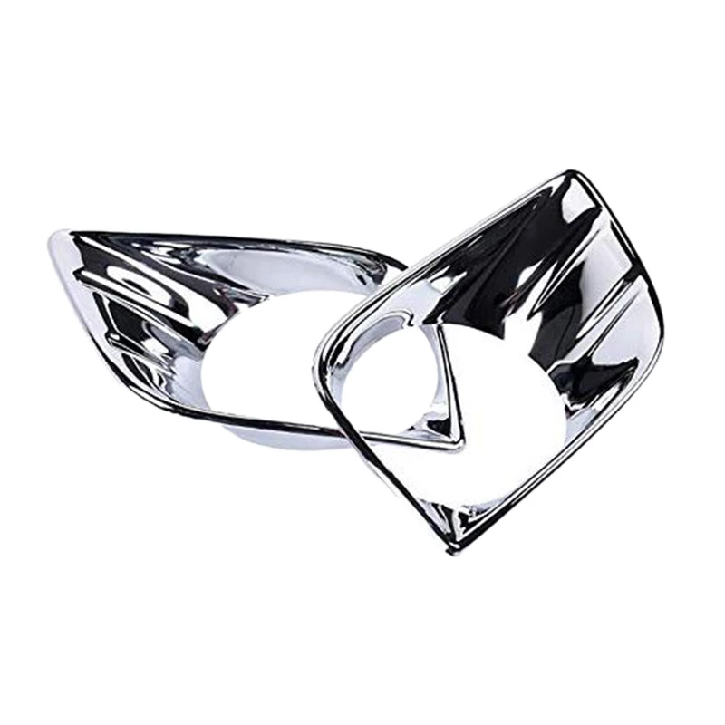 2 шт. автомобильные передние противотуманные фары декоративные рамка Накладка