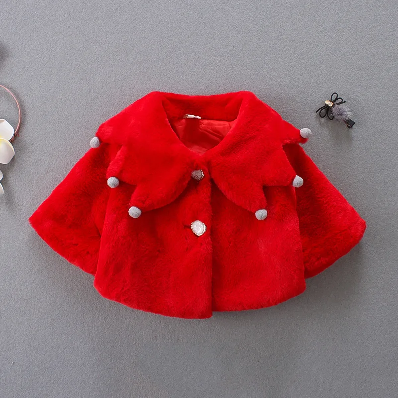 

Winter Baby Jacket Clothes Wool Newborn Baby Girls Jacket Coat Warm Windbreaker For Kids Jacket Cloak Children Clothes 0 3 Month