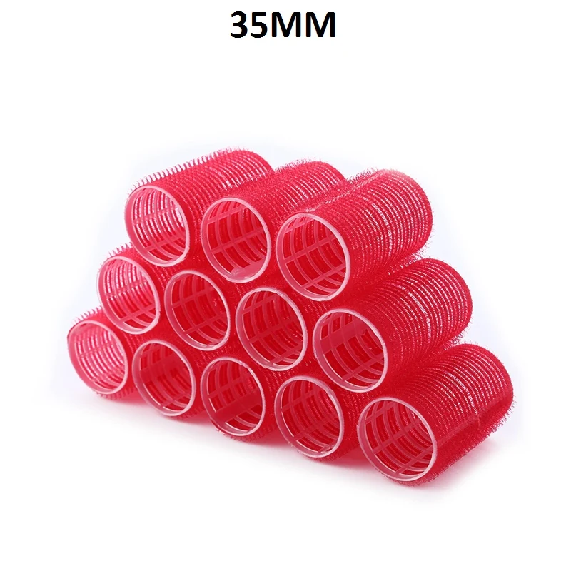 07 12pcs 2/12 шт большие ролики волос губки сжатия собственной личности для завивки волос Ролики для DIY Локон Волос Стайлинг Инструмент для скручивания дома Применение бигуди для волос - Цвет: 07 12pcs