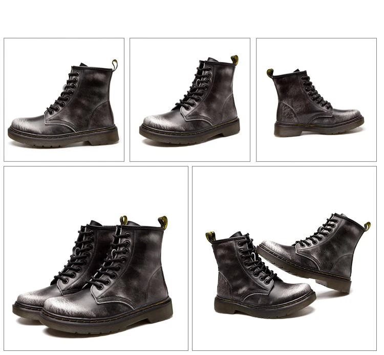 Женские ботинки; doc martins; ; винтажные классические ботинки martin в британском стиле; женские мотоциклетные ботинки на толстом каблуке; Bota Feminina Dr's Shoes