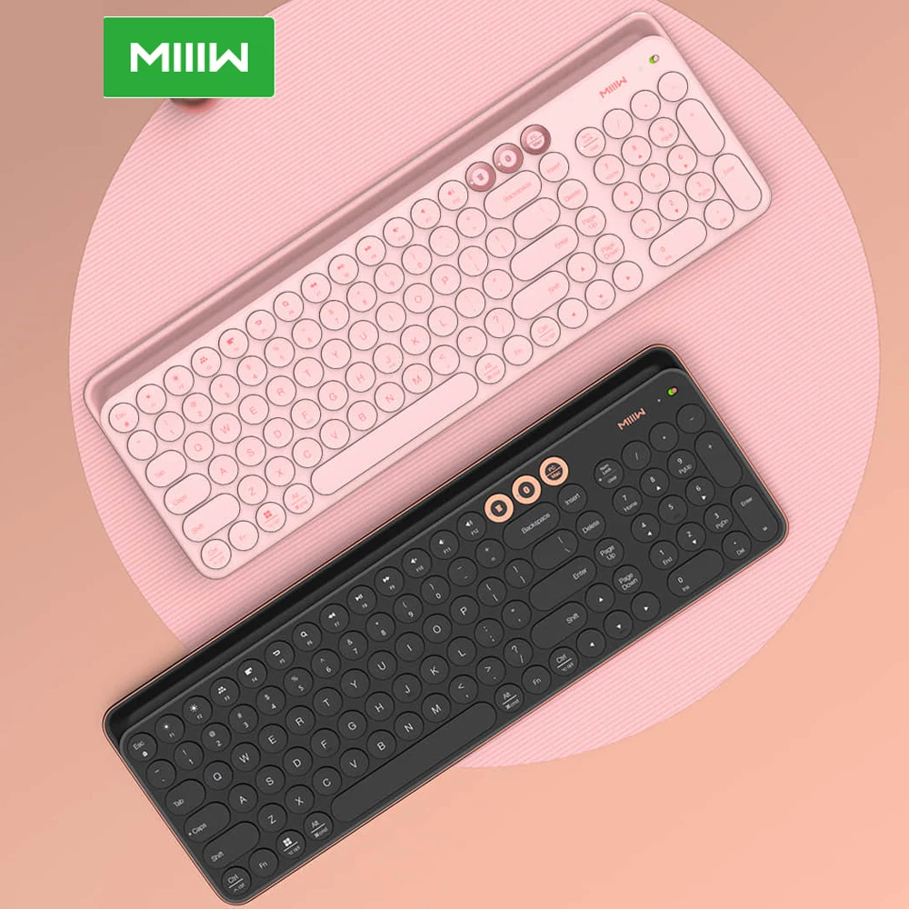MIIIW Bluetooth двойной режим клавиатура 104 ключей 2 4 ГГц многооконный Системы