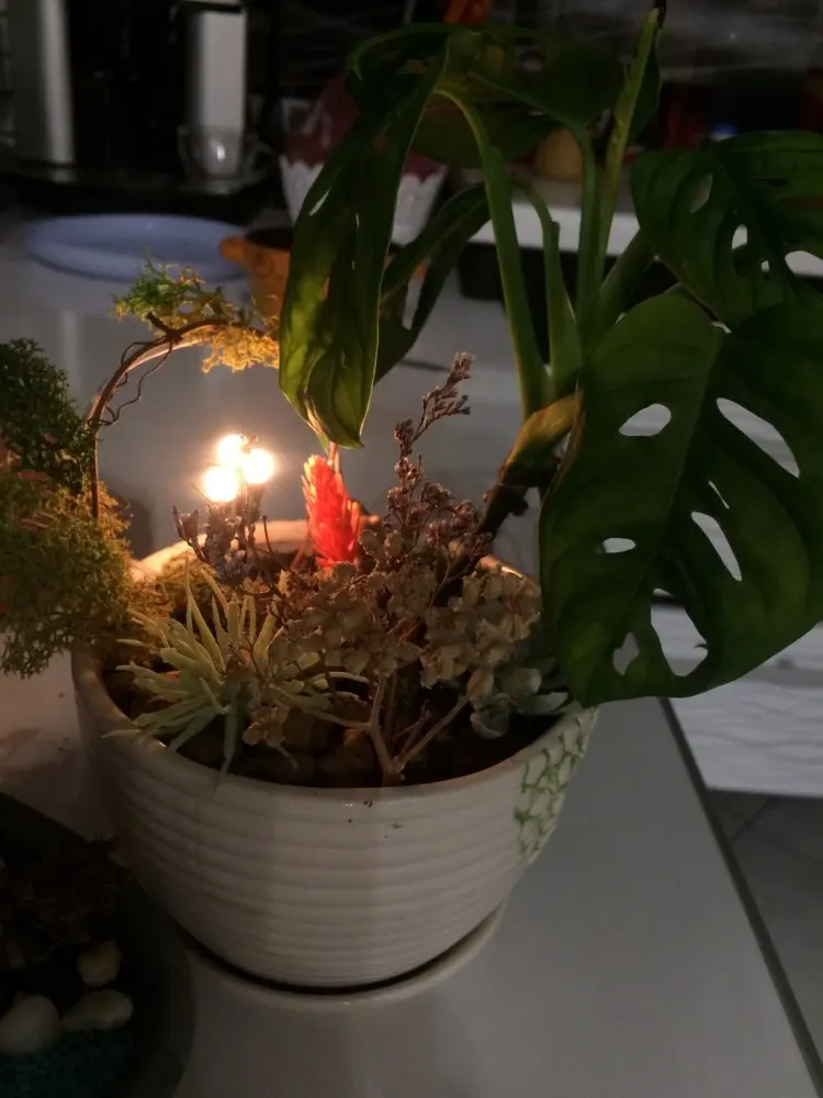 Миниатюрная декоративная уличная лампа Миниатюрный декоративный мини