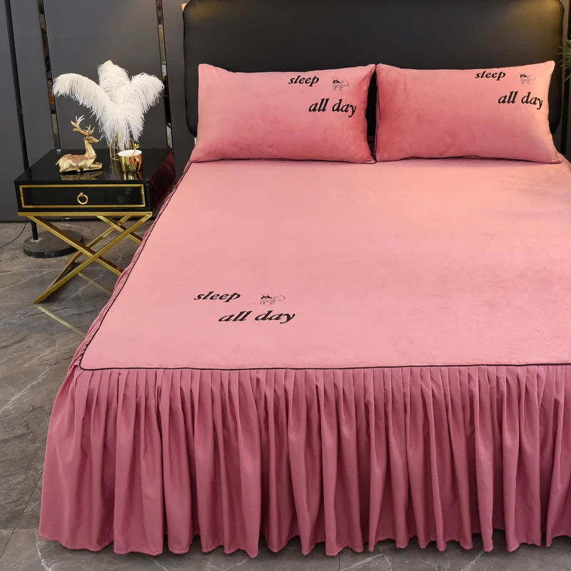 Мягкое покрывало из плотного флиса с кристаллами теплое зимнее для кровати King Queen