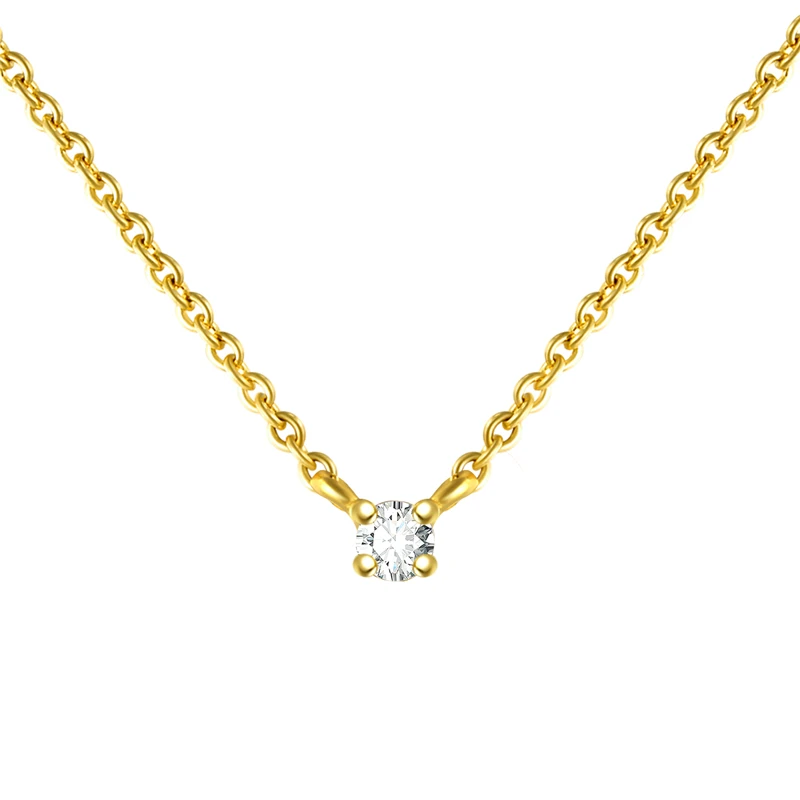 Цепочка с кубическим цирконием ROXI ожерелья и подвески из стерлингового серебра