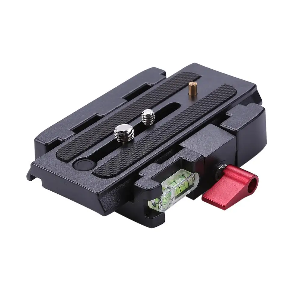 New Aluminum Quick Release Plate Assembly P200Clamp Adapter for Manfrotto 577 501 500AH 701HDV Q5 Camera Tripod Accessories | Электроника