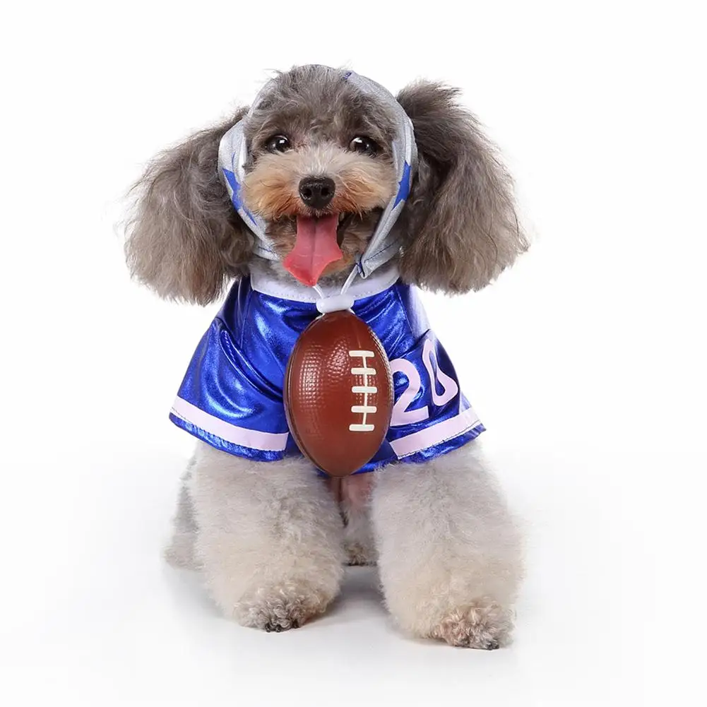 Dog Coat With Sewing Pattern For Small Medium Large Size Dogs Pet Rugby Suit Sweatshirt Clothes | Дом и сад