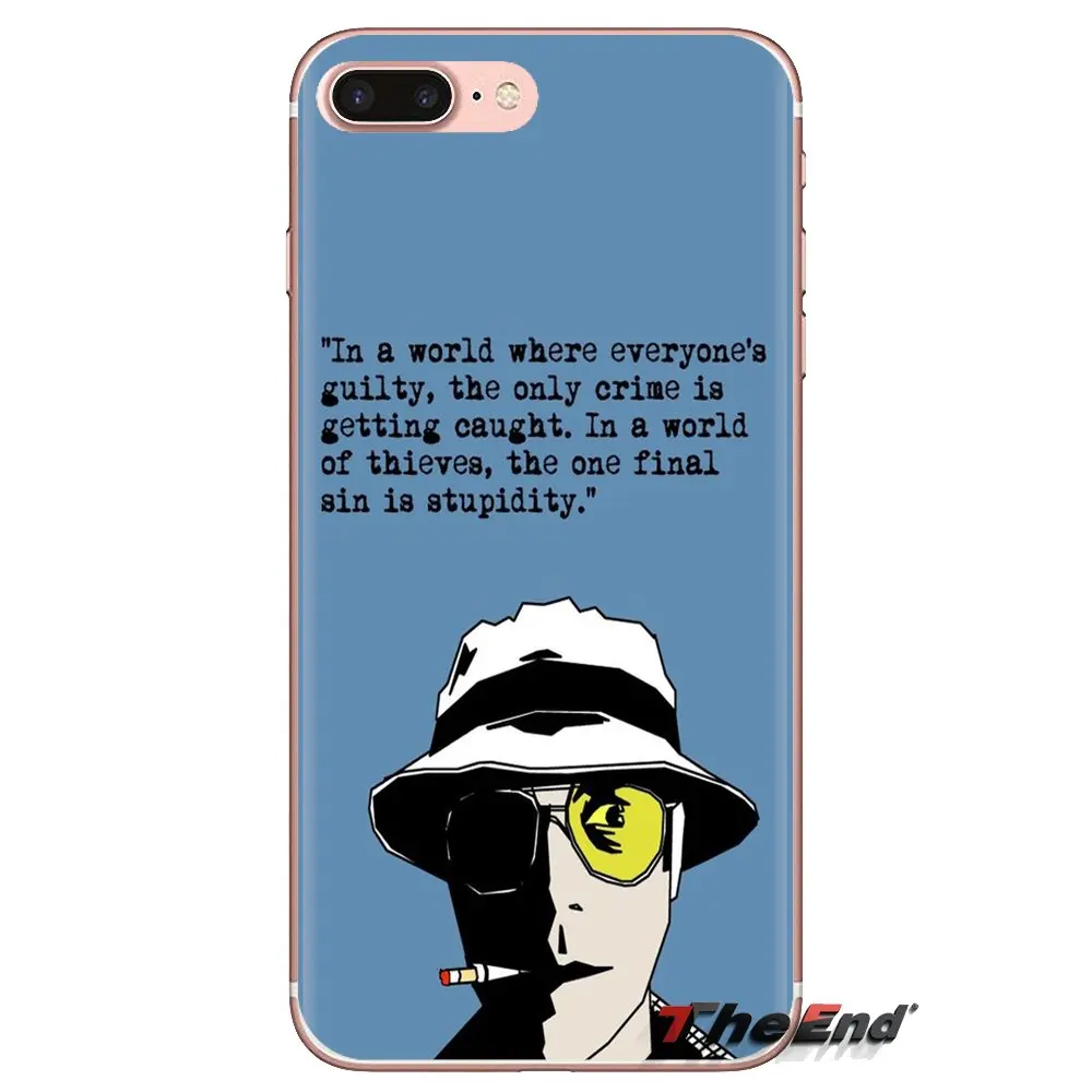 For Huawei Honor 5A LYO-L21 Y6 II Compact Y5 2 Y5II Mate 10 Lite Nova 2i 9i Fear and Loathing in Las Vegas 1998 Phone Shell Case |