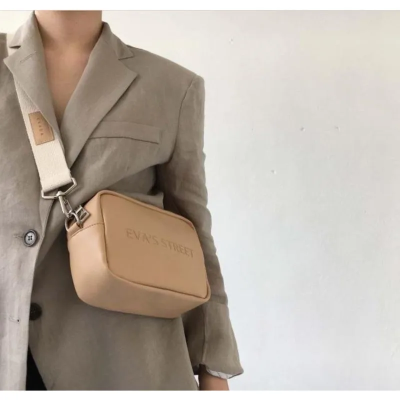 

Ins Same Women's Cute Bag Versatile Student Small Square Bag Broadband Messenger Bag Chic Bag Womens Purses And Handbags