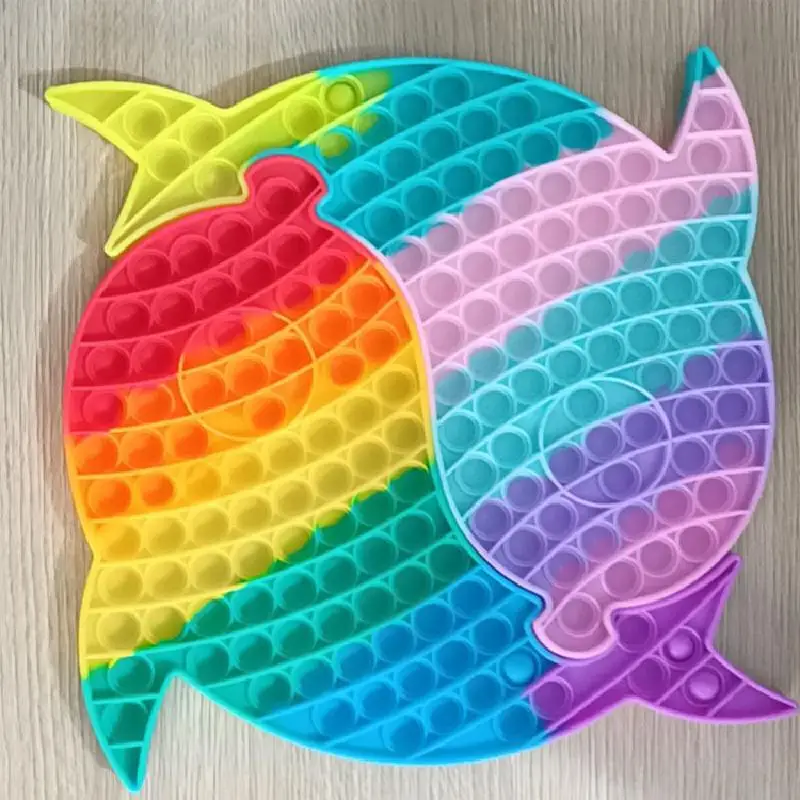 

Simple Large Popular Irritating Toy Hot Push Bubble Toy Adult Children Anti-stress Sensory Toy Flattening Pop Its Simple Dimple