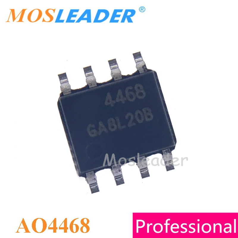 Mosleader Mosfet AO4468 SOP8 100 шт. 1000 30 в 11.6A N Channel 4468 SOIC8 высокое качество|soic8|soic8 sop8 |
