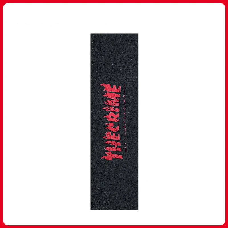High Material Skateboard Stickers Abrasion Resistant Waterproof Personalized DIY Rullalauta Tarrat Sandpaper Double Cross KC50PJ | Спорт и