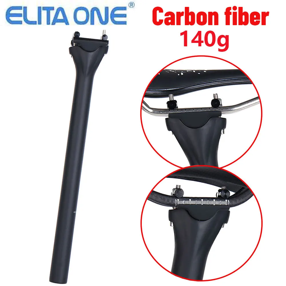 

Подседельный штырь ELITA ONE MTB из углеродного волокна, подседельный штырь для горного/шоссейного велосипеда UD, матовый, 27,2/30,9/31,6 мм, запчасти дл...