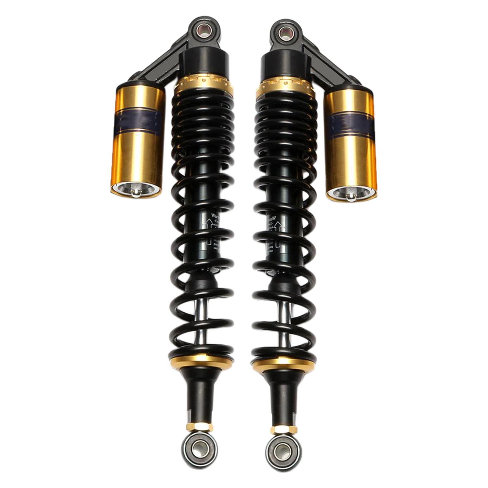 

Motorcycle Universal 340mm Rear Air Shocks Absorber for Kawasaki Go Kart Scooters Sport Street Bikes