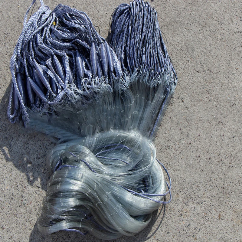 Финляндия Стиль рыболовная сетка жаберная сеть 3 слоя верхняя часть сетчатая