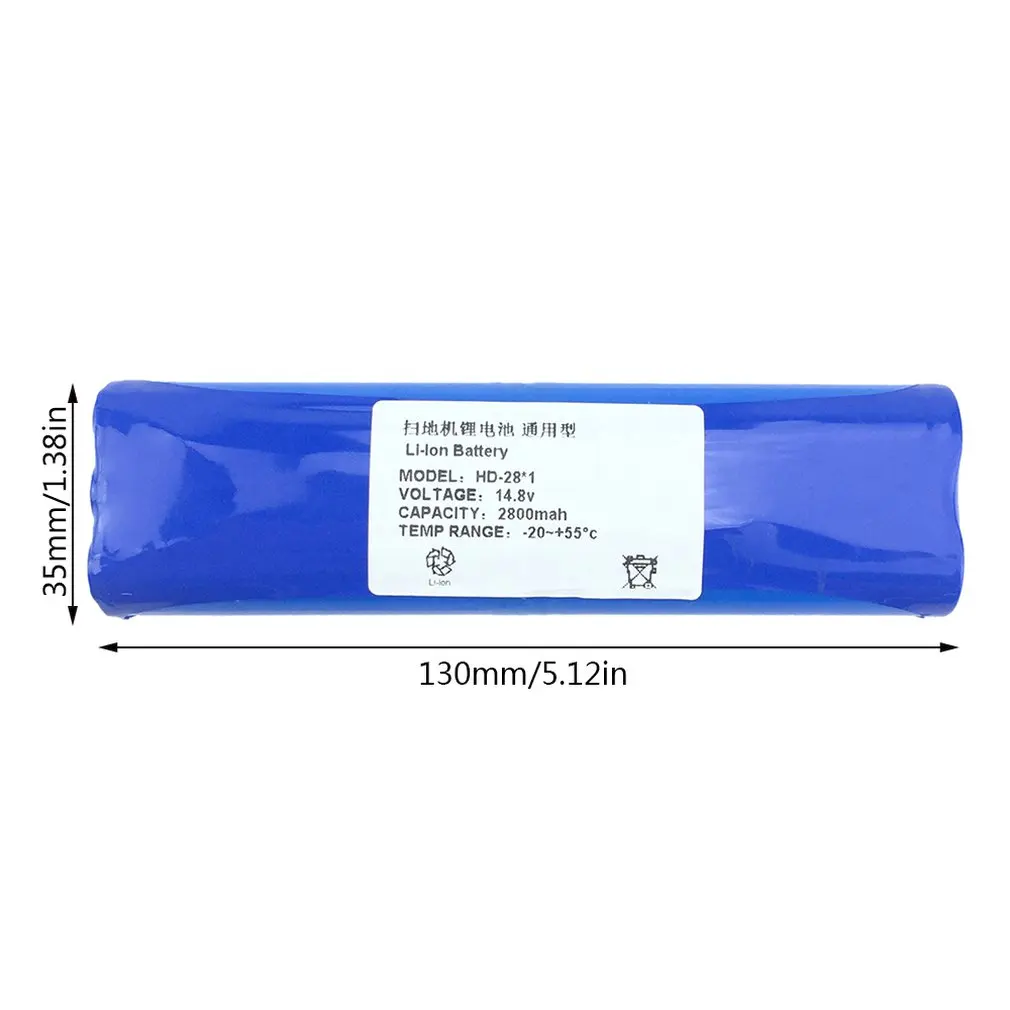 14,8 V 2800mAh 18650 литий-ионный аккумулятор для Philips Robotics FC8820/8810 аксессуары для пылесоса запчасти