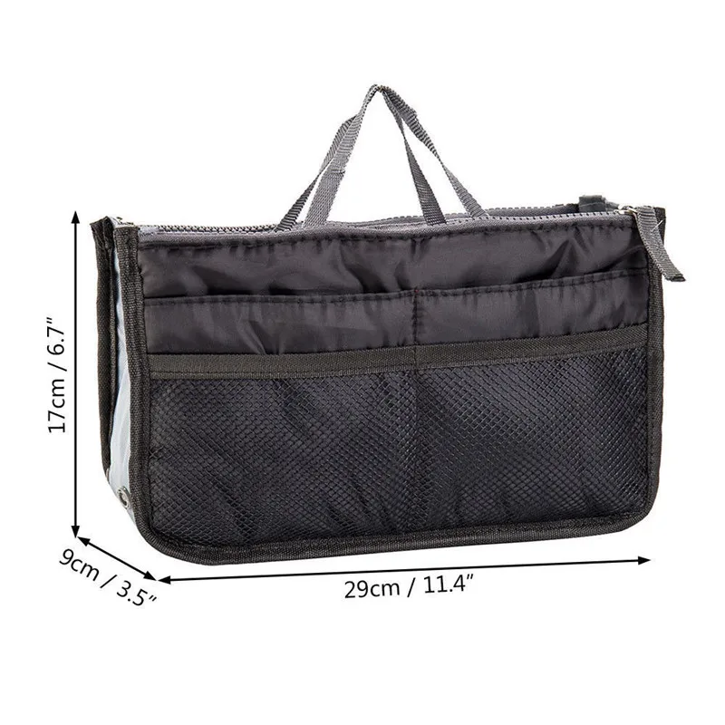

2021 New Style Hot Sale Fashion Lady Foldable Storage Bag Handbag Travel Bag Large Capacity Insert Liner Wallet Storage
