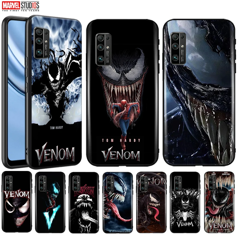 

Venom Phone Case For Huawei Honor 30 30S 30 Pro Plus Funda Cover Marvel Avengers Comics SpiderMan Venom Thor Deadpool