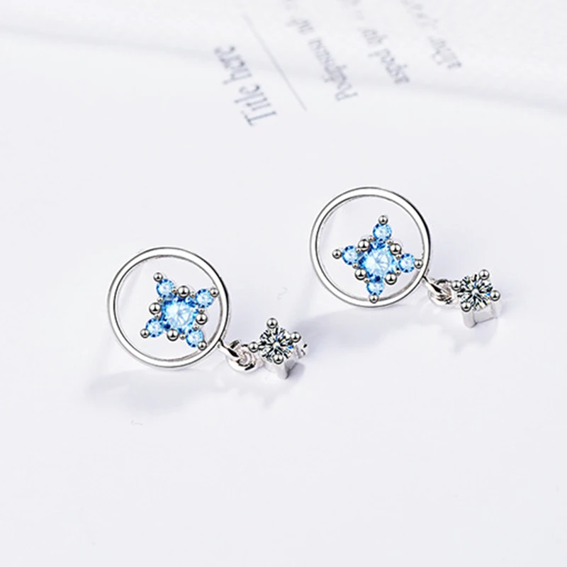 MEETSOFT серьги-подвески из стерлингового серебра 925 пробы предотвращающие аллергию