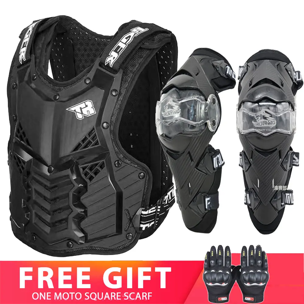 

Motorcycle Jacket Men Full Body Armor CE Motorcycle Chest Armor Moto Motocross Racing Protective Gear Moto Chest Back Protection