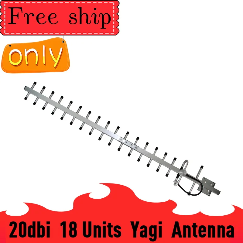 2g 3g 4g антенна 20dBi Gain Yagi 700-2700 МГц внешняя 3G Lte с N гнездовой | Мобильные телефоны и