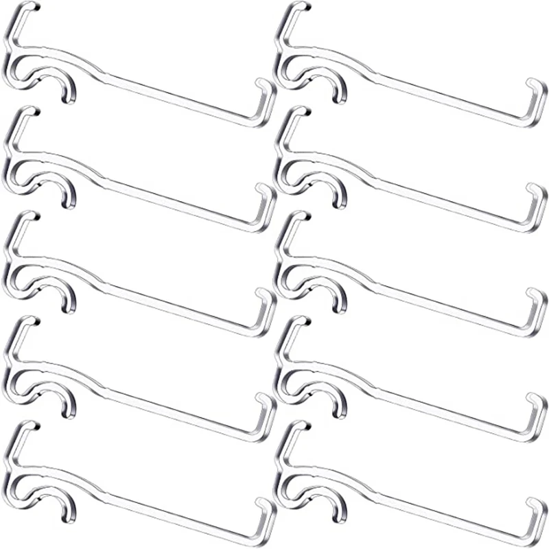 Clips cenefa de 3 25 pulgadas para persiana plástico transparente oculta Horizontal | Дом и сад