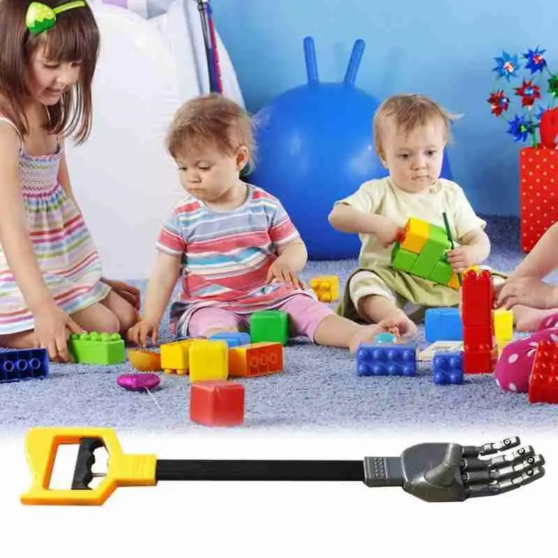 55cm Robot Claw Hand Grabber Grabbing Stick Kid Boy Toy Baby Grab Diy Wrist High Strengthen Plastic Qual U2t5 | Игрушки и хобби
