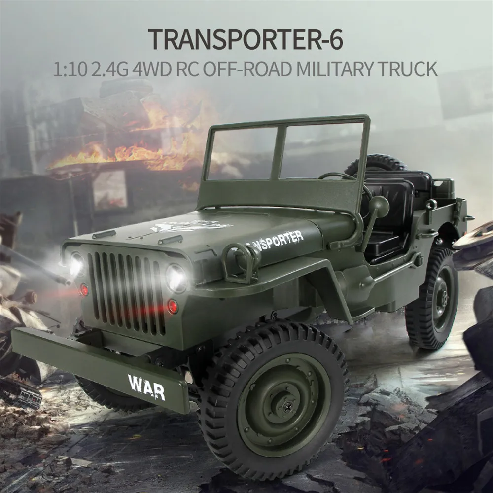 

JJRC Q65 2.4G 1/10 Jedi Proportional Control Crawler 4WD Off-Road RC Car