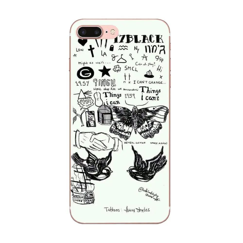 One Direction Harry Styles Butterfly For Samsung Galaxy Note 5 8 9 S3 S4 S5 S6 S7 S8 S9 S10 5G mini Edge Plus Lite | Мобильные