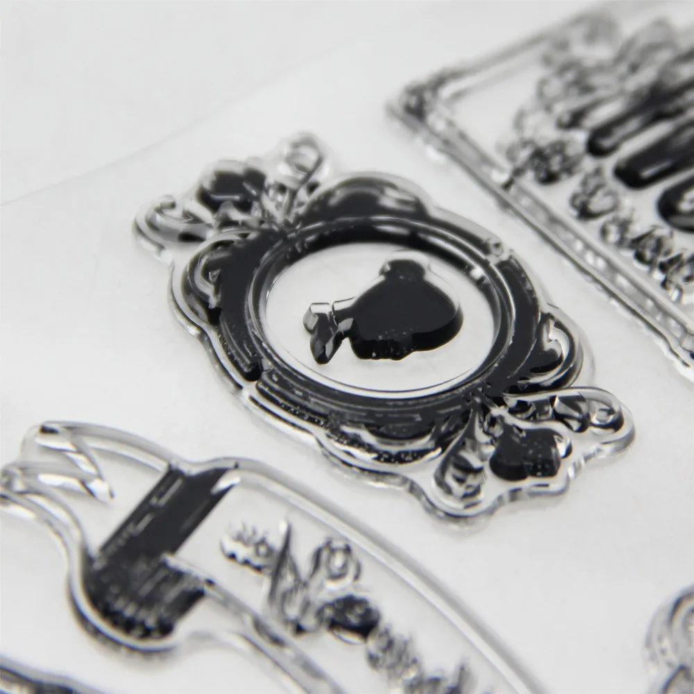 Флаг английский прозрачные силиконовые штампы сделай сам для