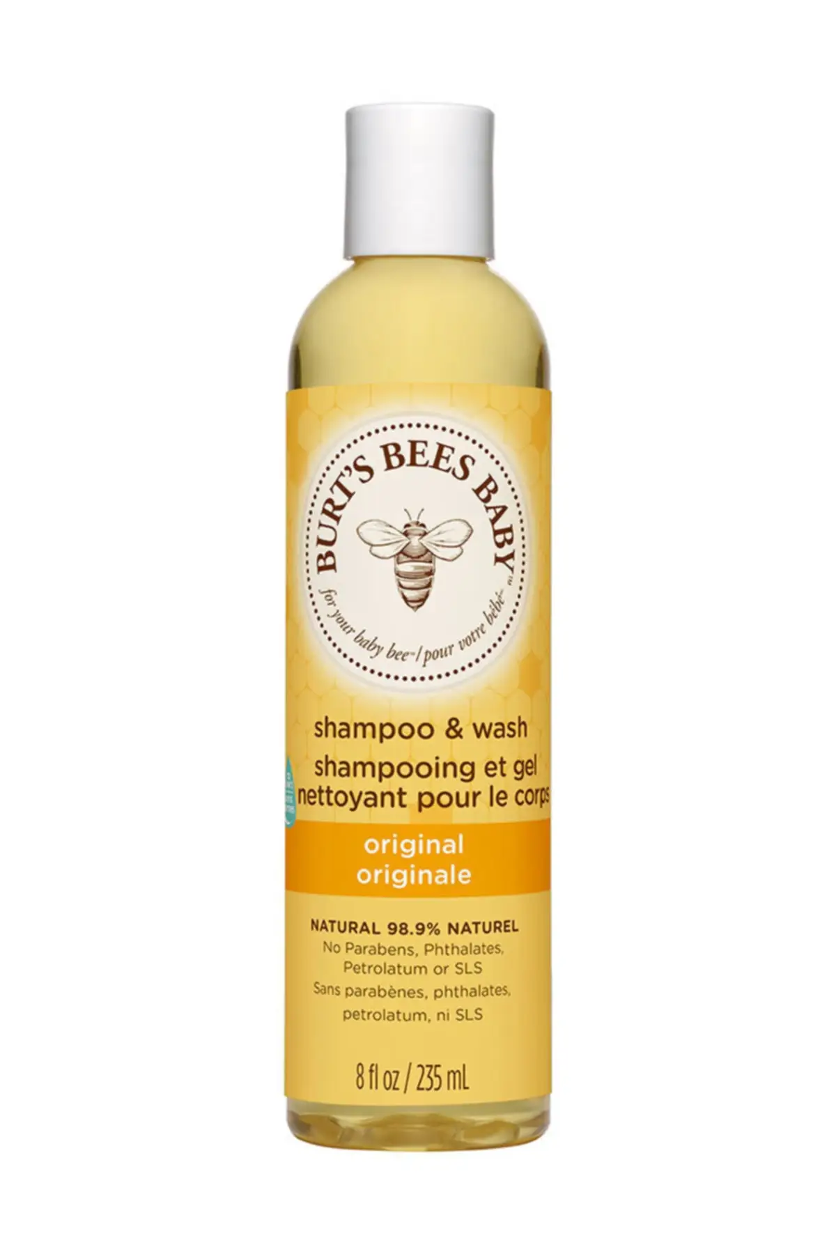 

Burt's Bees Baby Bee Shampoo Body Wash Natural and Sensitive 235 Ml