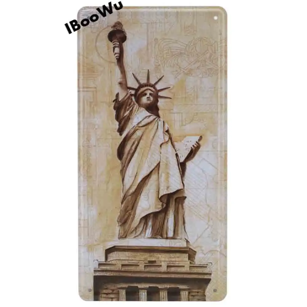 Эйфелева башня популярный стиль ВИНТАЖНЫЙ ПЛАКАТ металлические жестяные знаки