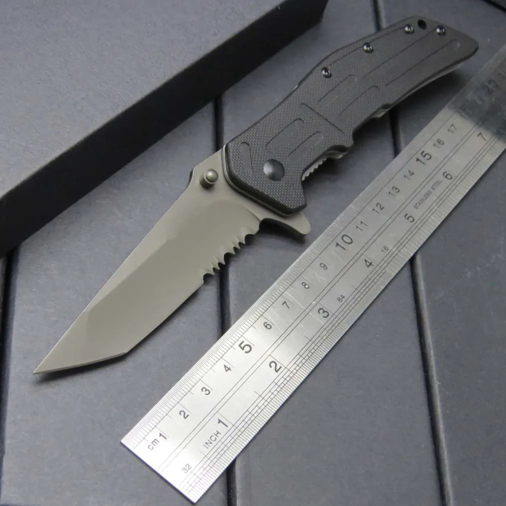 Жесткий guy высокой твердости маленький складной нож Дикий меч для выживания