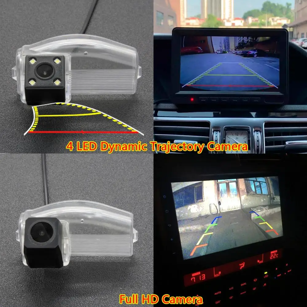 Камера заднего вида Fisheye 1080P MCCD HD для Mazda 2 2011 2012 2013 3 3|rear view camera|rear parking cameracar rear reverse